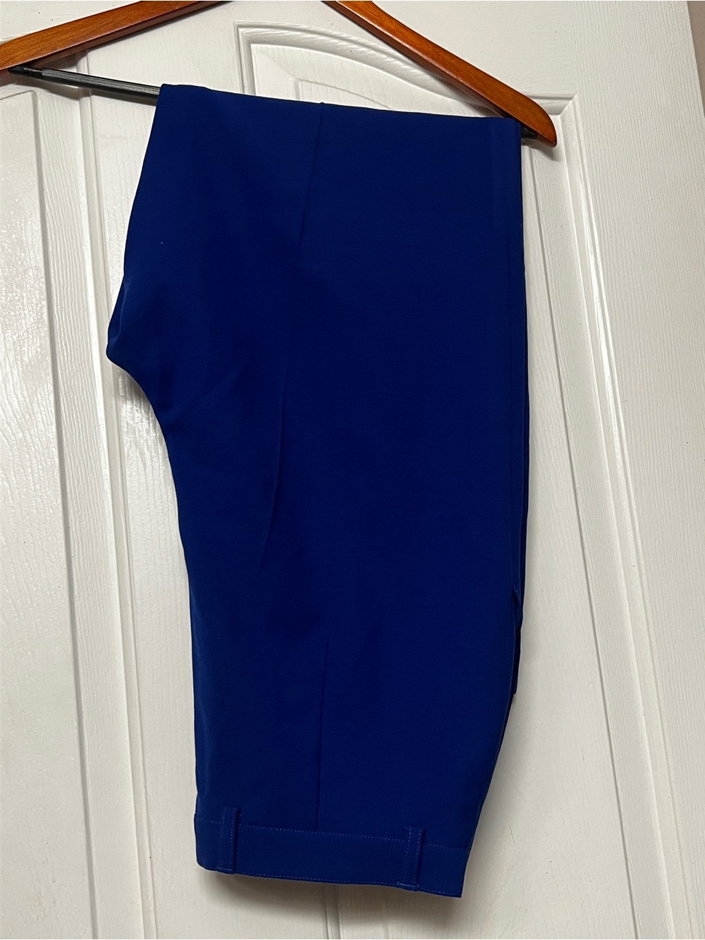 Escada Royal Blue Tapered Leg Pants
